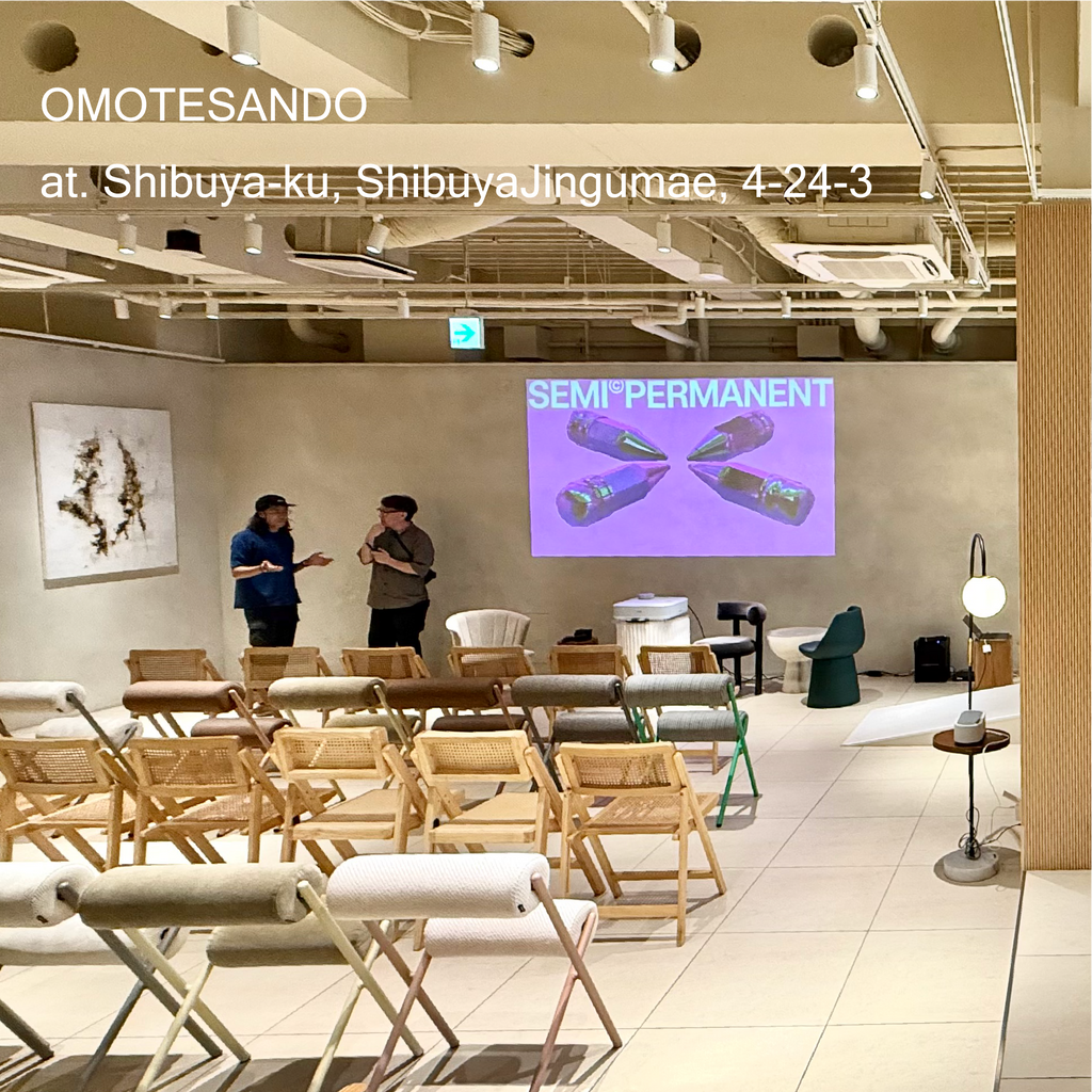 RAND表参道  「semi permanent」cleative salon 第一回セミパ